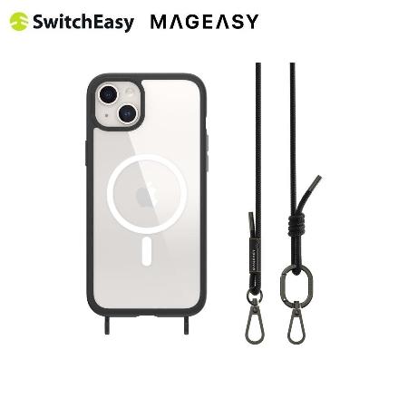 SwitchEasy ROAM M + Strap iPhone 15 Plus 6.7吋 磁吸掛繩減震防摔保護殼✿80D024